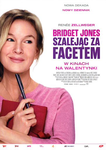 Przód ulotki filmu 'Bridget Jones: Szalejąc za facetem'