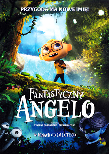 Przód ulotki filmu 'Fantastyczny Angelo'