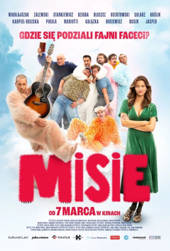 Przód ulotki filmu 'Misie'