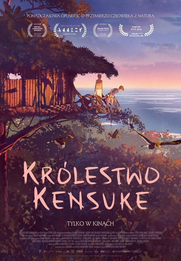 Polski plakat filmu 'Królestwo Kensuke'