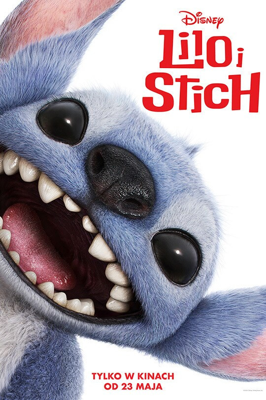 Polski plakat filmu 'Lilo i Stich'